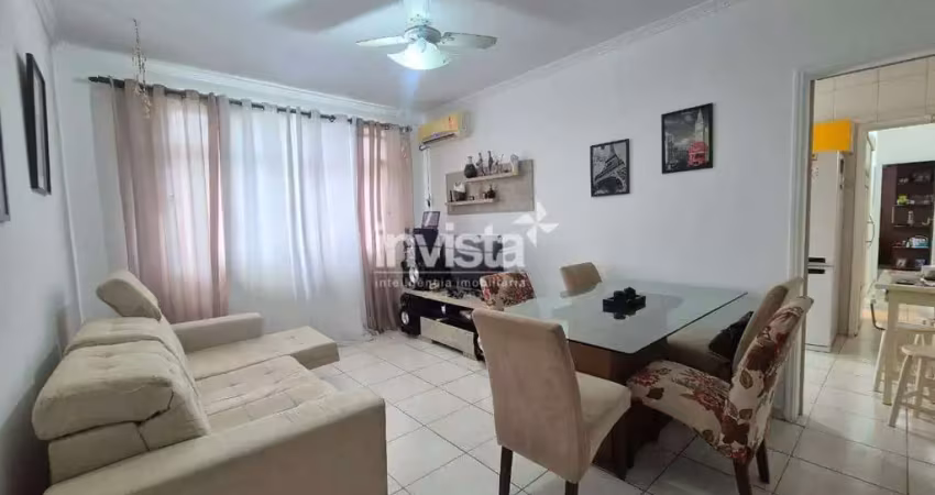 Apartamento com 2 quartos à venda na Vila Mathias, Santos 