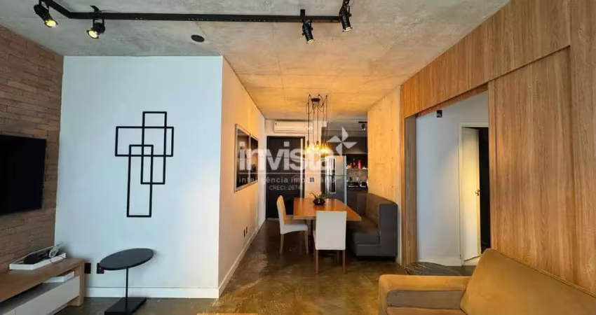 Apartamento com 1 quarto para alugar no Embaré, Santos 