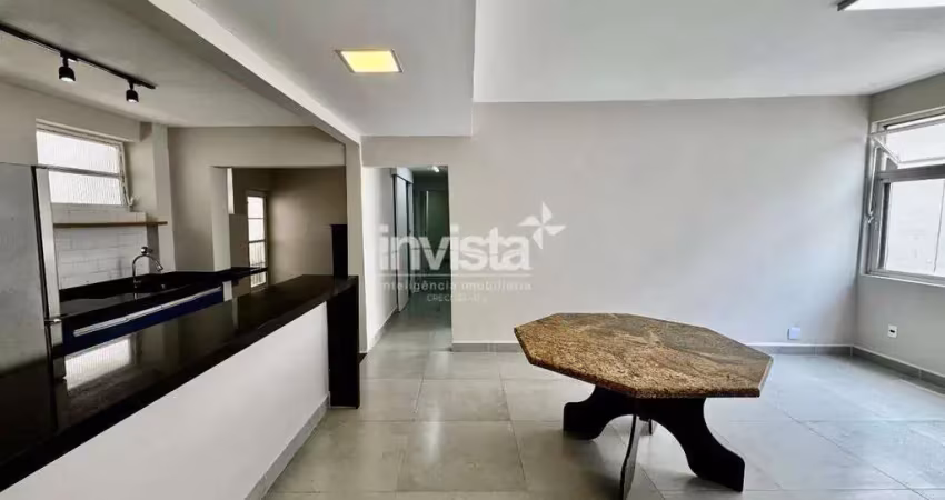Apartamento com 2 quartos à venda no Embaré, Santos 