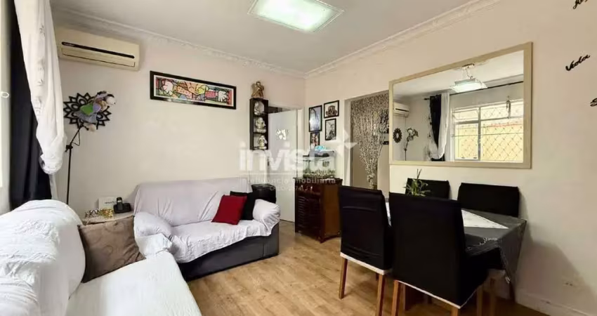 Apartamento com 2 quartos à venda no Embaré, Santos 