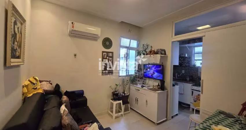 Apartamento com 1 quarto à venda no Pompéia, Santos 