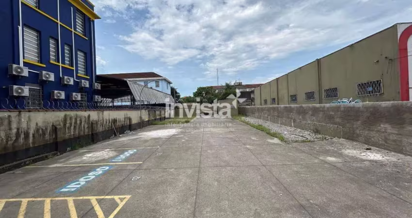 Terreno à venda no Encruzilhada, Santos 