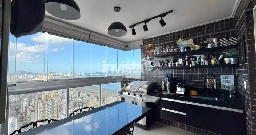 Apartamento com 3 quartos à venda no Pompéia, Santos 