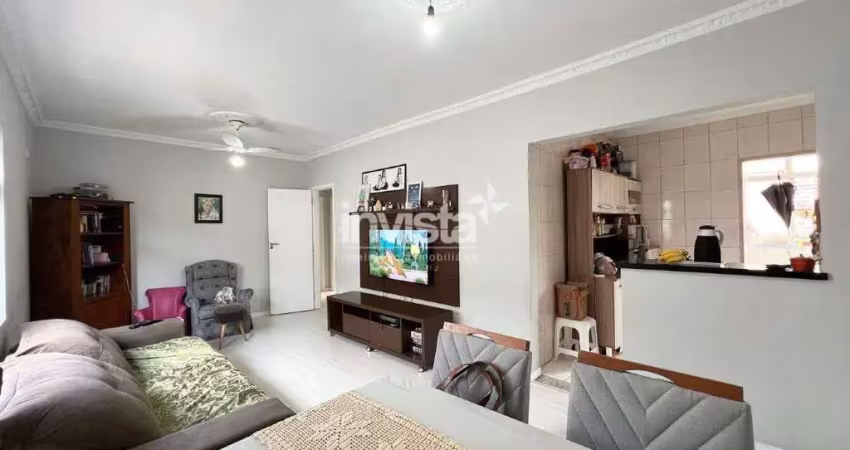 Apartamento com 3 quartos à venda no Encruzilhada, Santos 