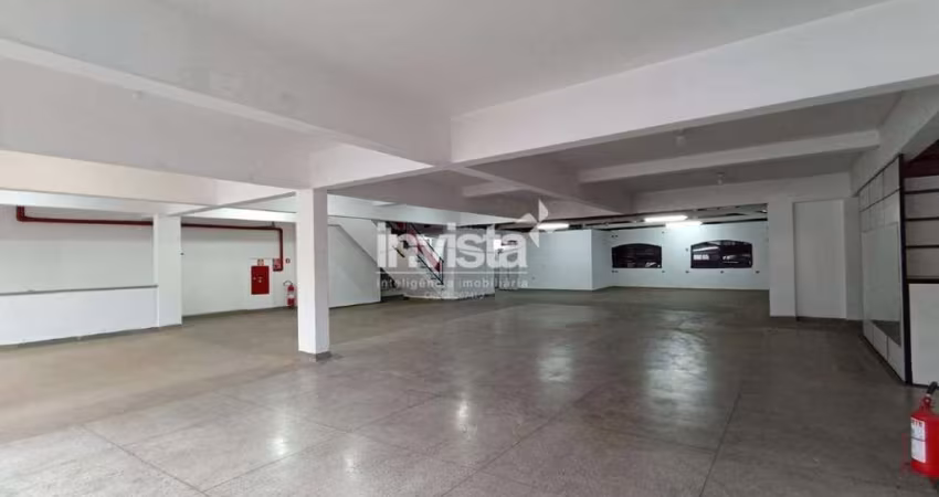 Salão para alugar 500 m² por R$ 6.500 em rua movimentada na Vila Belmiro em Santos/SP