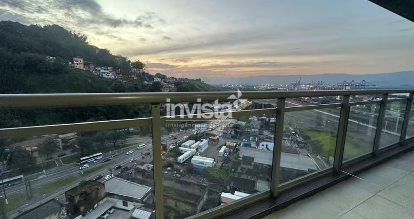 Sala Comercial com 40m² MOBILIADA no Valongo em Santos