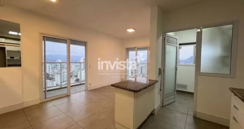 Apartamento com 2 quartos para alugar no Ponta da Praia, Santos 