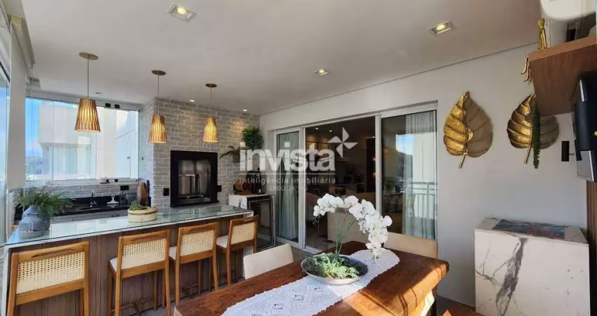 Apartamento com 3 quartos à venda no Marapé, Santos 