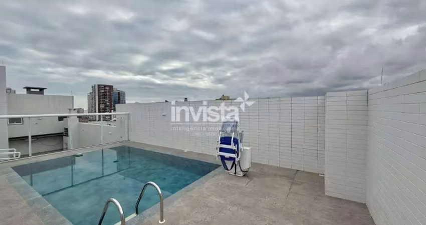 Apartamento com 2 quartos para alugar na Aparecida, Santos 