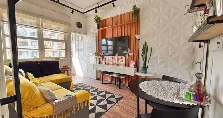 Apartamento com 2 quartos à venda no Gonzaga, Santos 