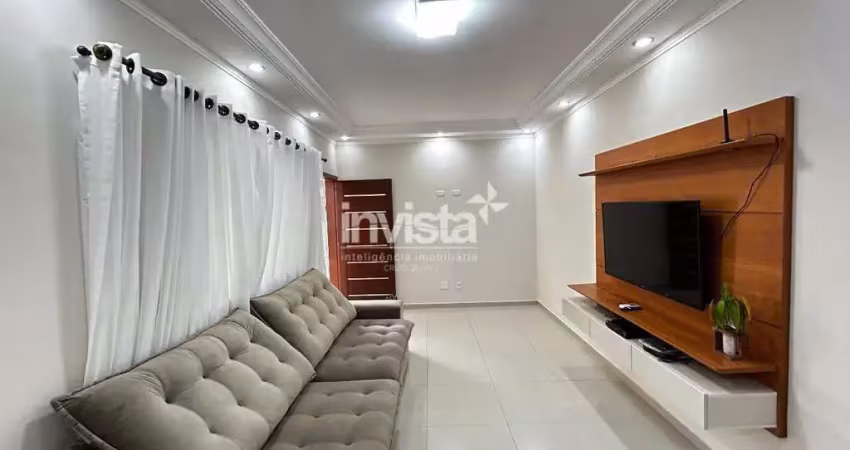 Casa com 3 quartos para alugar no Marapé, Santos 