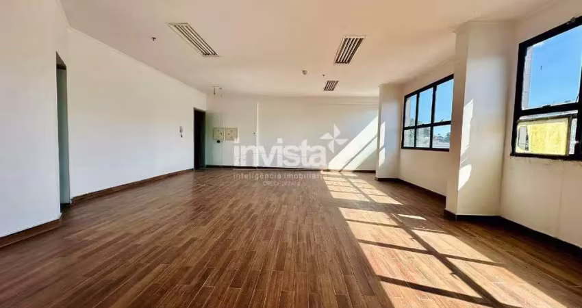 Sala comercial para alugar no Centro, Santos 