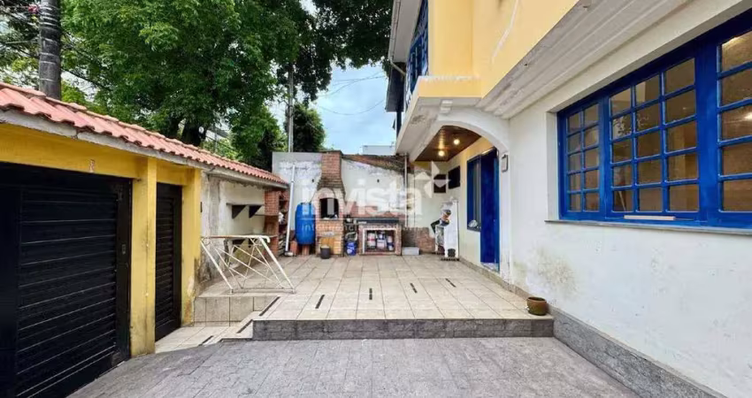 Casa com 3 quartos à venda no Gonzaga, Santos 
