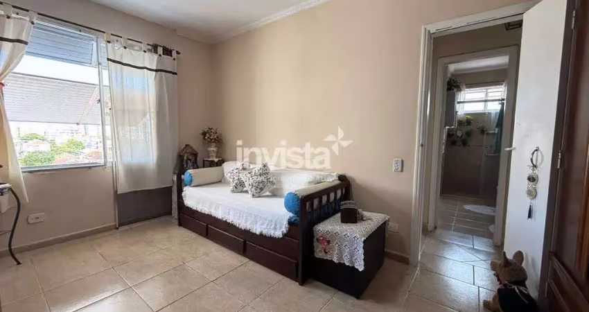 Apartamento com 2 quartos à venda no Embaré, Santos 