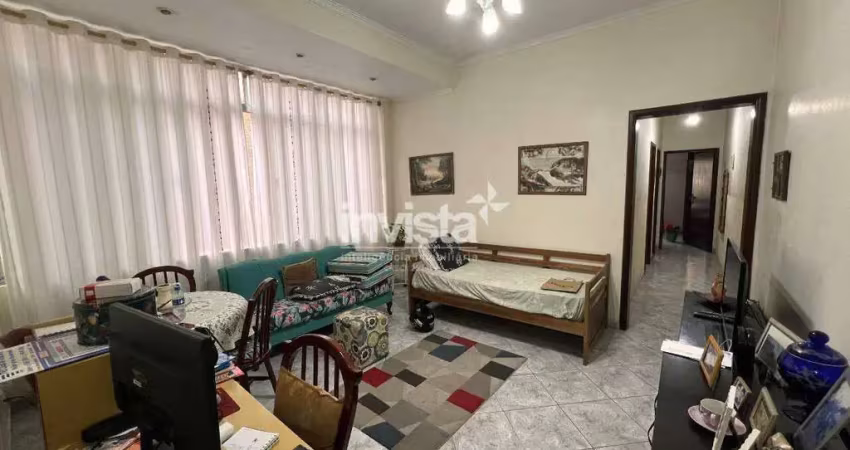 Apartamento com 2 quartos à venda no José Menino, Santos 