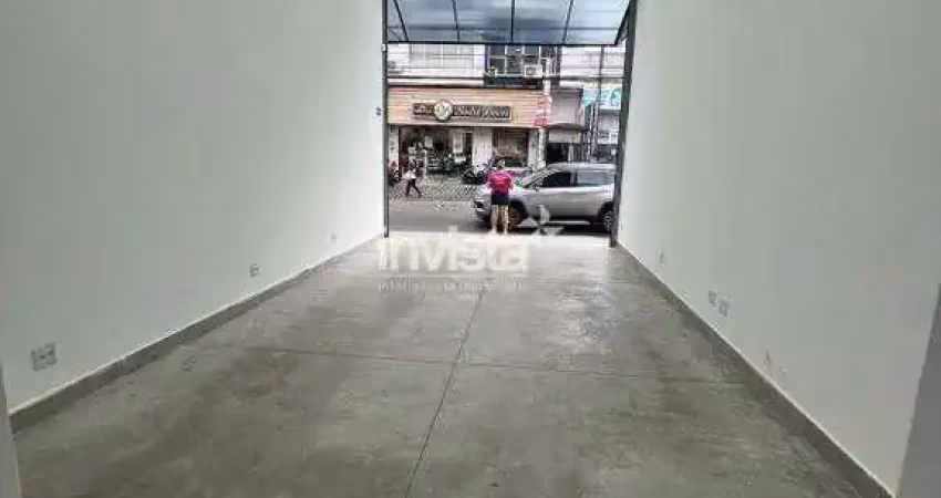 Ponto comercial para alugar na Vila Cascatinha, São Vicente 