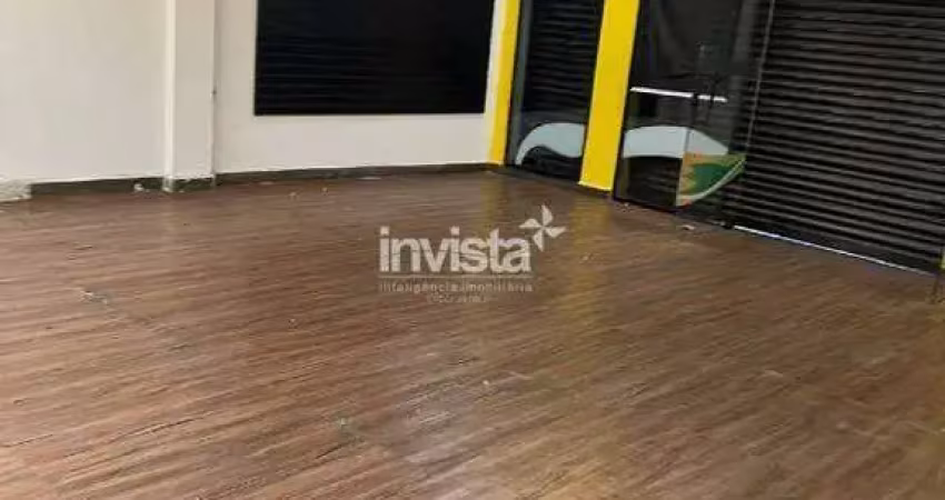 Ponto comercial para alugar na Aparecida, Santos 