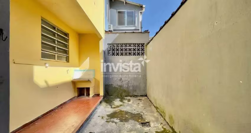 Casa com 2 quartos à venda no Marapé, Santos 