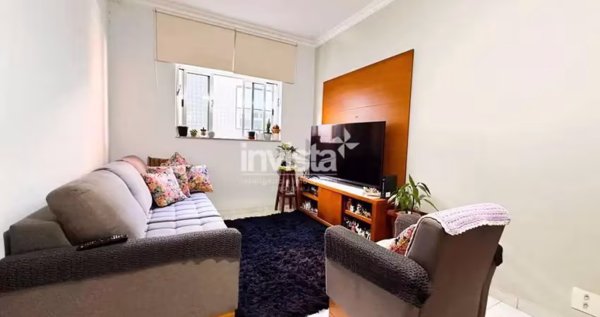 Apartamento com 2 quartos à venda no Embaré, Santos 