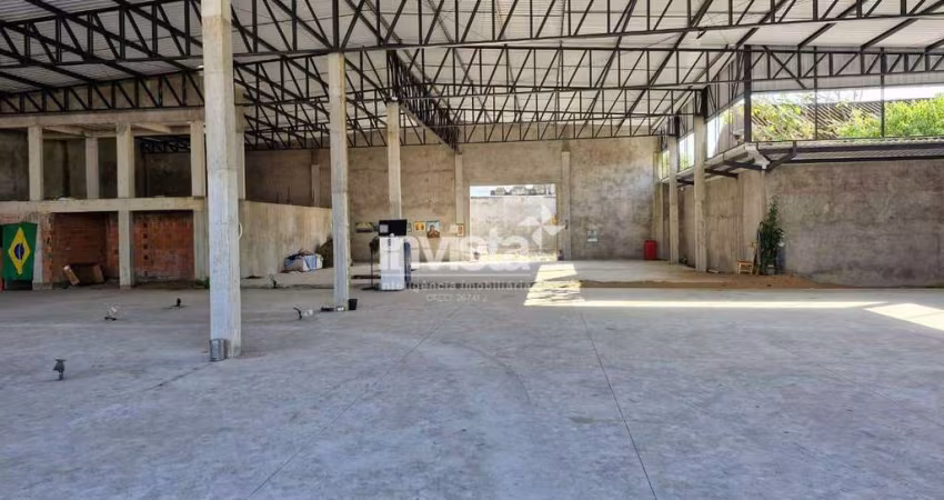 Galpão com 1700 m² para Alugar na Vila Mathias em Santos