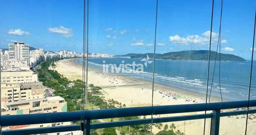 Apartamento com Vista Mar Livre na Pompéia em Santos!