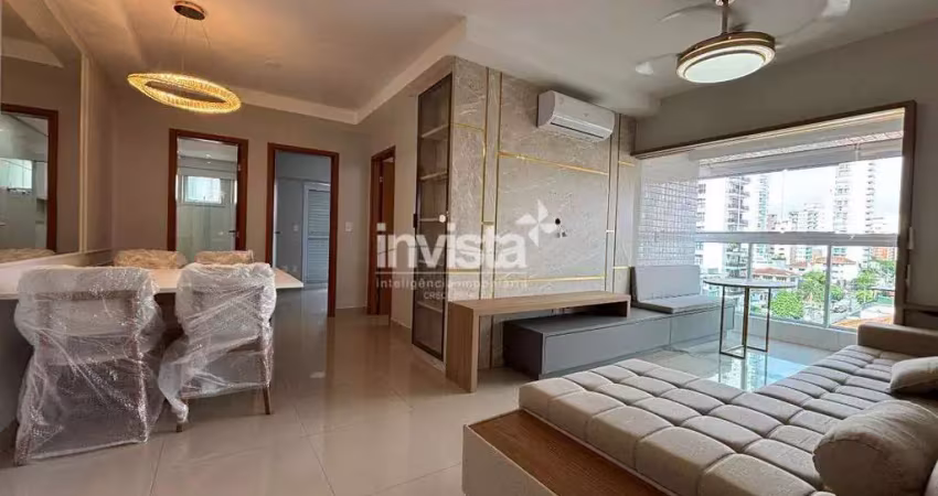 Apartamento com 2 quartos à venda no Embaré, Santos 