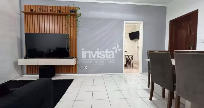 Apartamento com 2 quartos à venda na Vila Mathias, Santos 