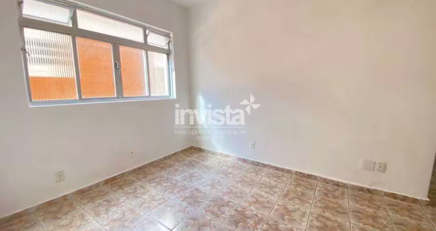 Apartamento com 2 quartos para alugar no Embaré, Santos 