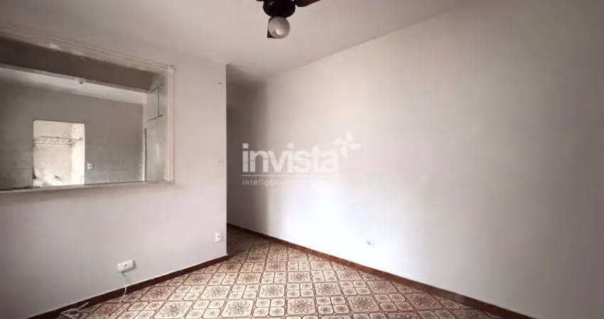 Apartamento com 1 quarto à venda no Pompéia, Santos 