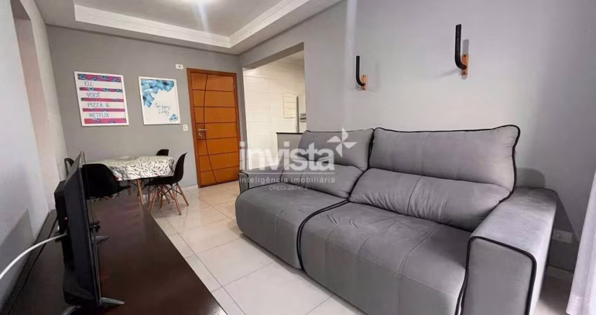 Apartamento mobiliado para locação no Campo Grande