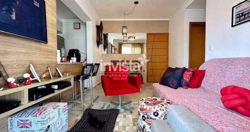 Apartamento para locação no bairro do Embaré em Santos