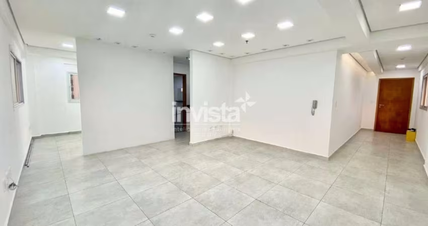 Sala Comercial no Embaré- prédio com portaria