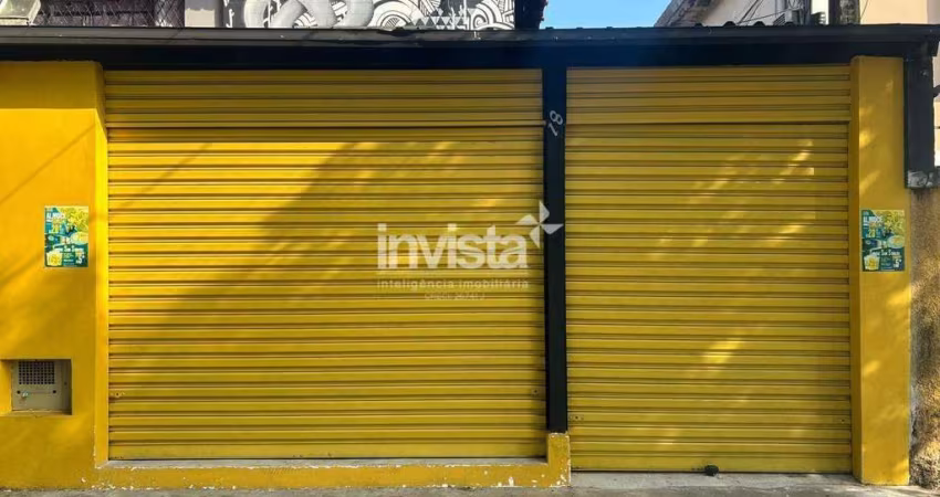 Loja para locação no bairro do boqueirão em Santos muito bem localizada