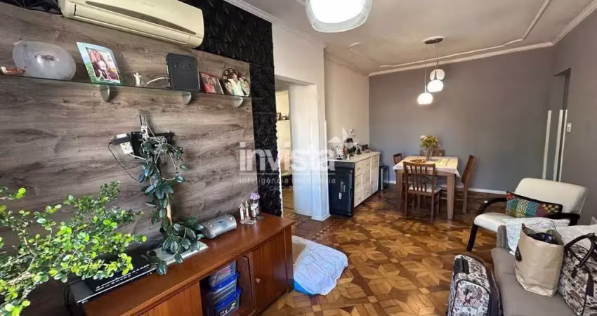 Apartamento com 2 quartos à venda no Encruzilhada, Santos 