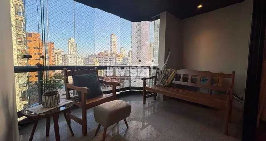 Apartamento com 4 quartos à venda no Boqueirão, Santos 