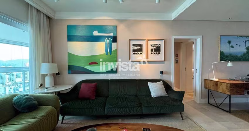 Apartamento mobiliado com 3 suítes na Ponta da Praia