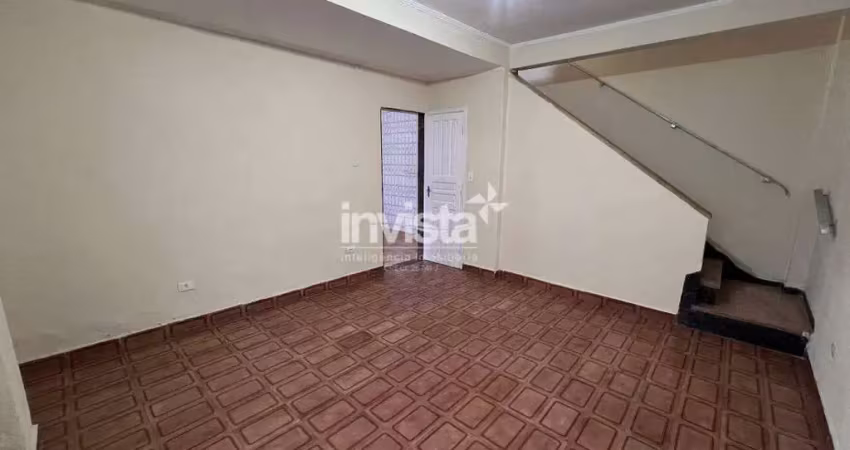 Casa com 2 quartos à venda no Macuco, Santos 
