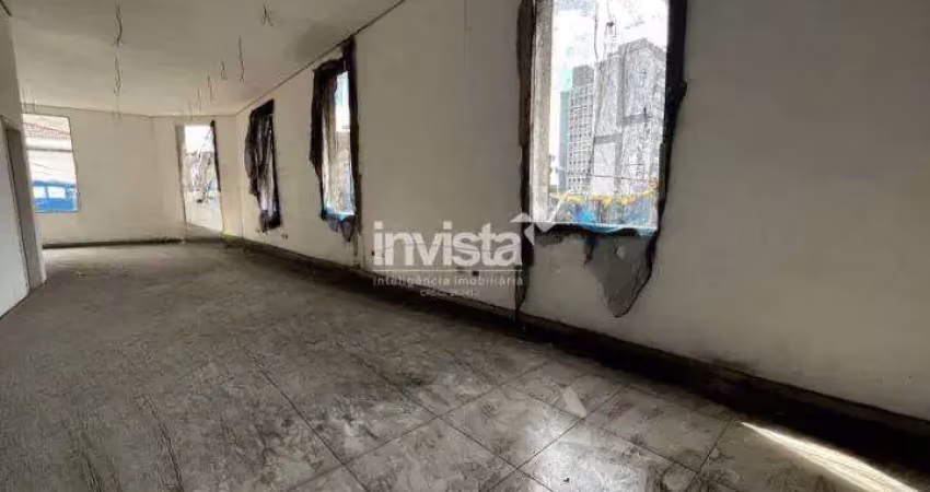 Sala comercial para alugar no Centro, Santos 