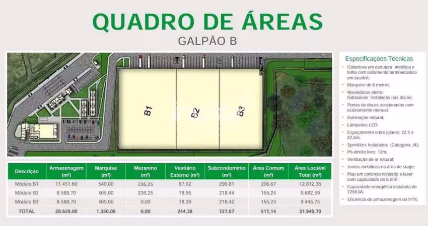 Galpão para aluguel no bairro Jardim Três Marias