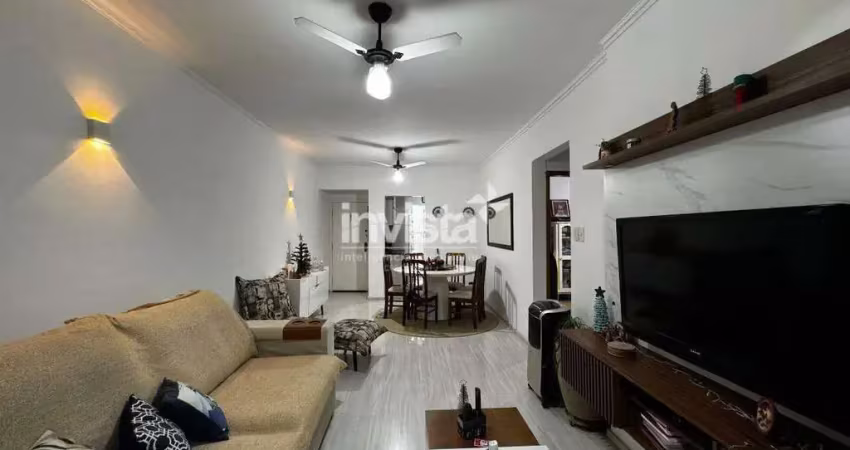 Apartamento com 2 quartos à venda no José Menino, Santos 