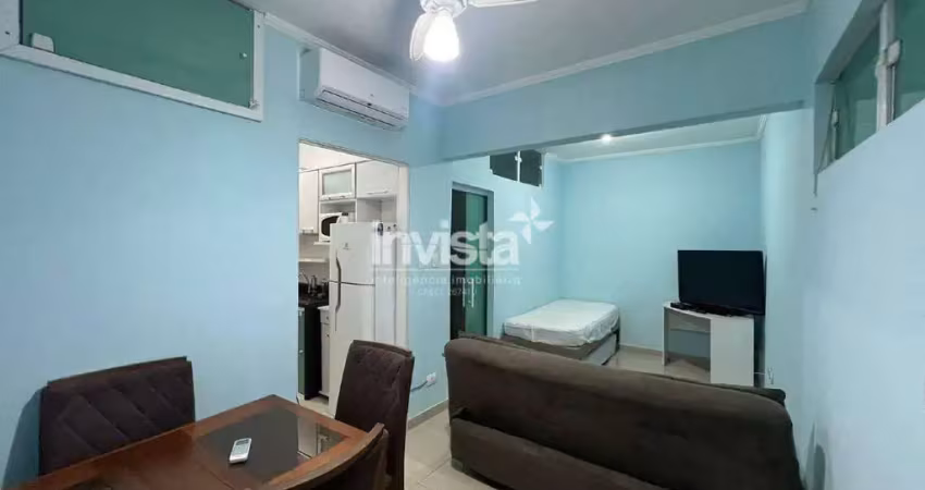 Apartamento mobiliado na quadra da praia