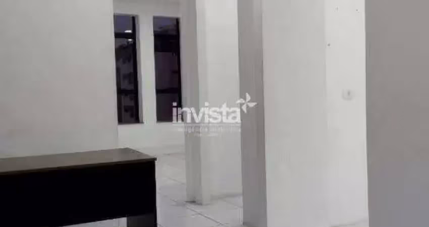 Sala comercial para alugar no Embaré, Santos 