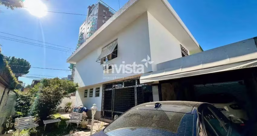 Casa com 3 quartos à venda no Boqueirão, Santos 