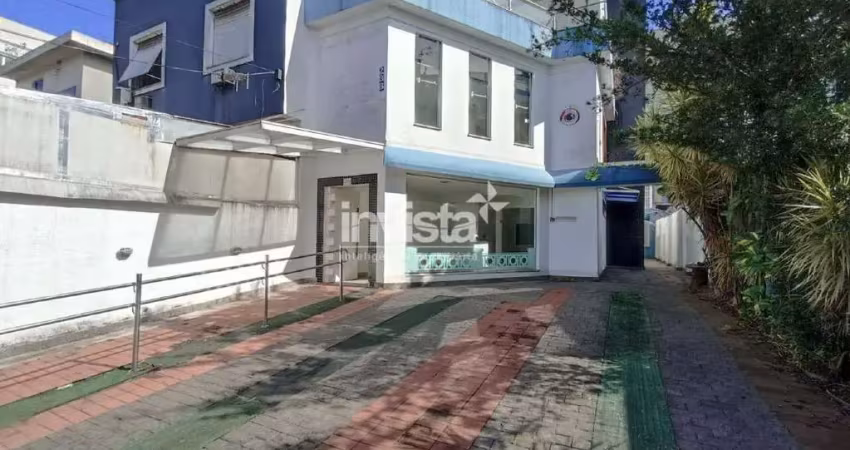 Sobrado Comercial/ Ponto Comercial para Alugar no bairro da Vila Mathias em Santos