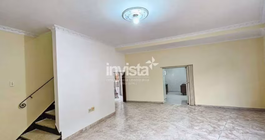 Casa com 2 quartos à venda no Macuco, Santos 