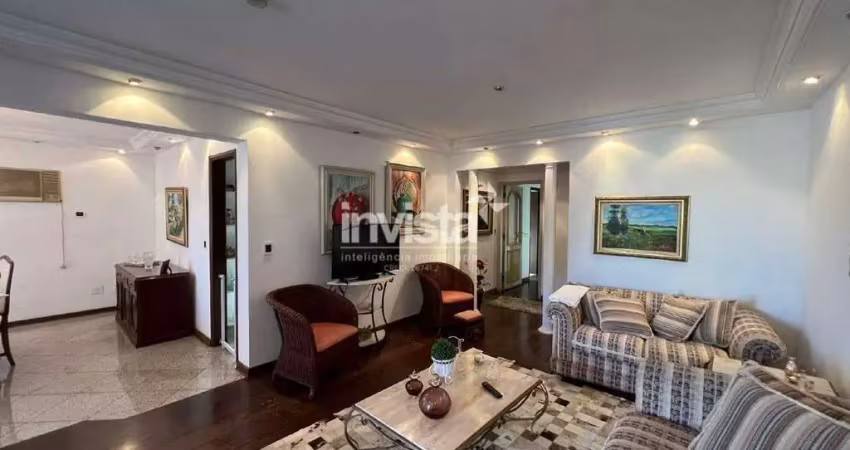Apartamento com 4 quartos para alugar no Boqueirão, Santos 