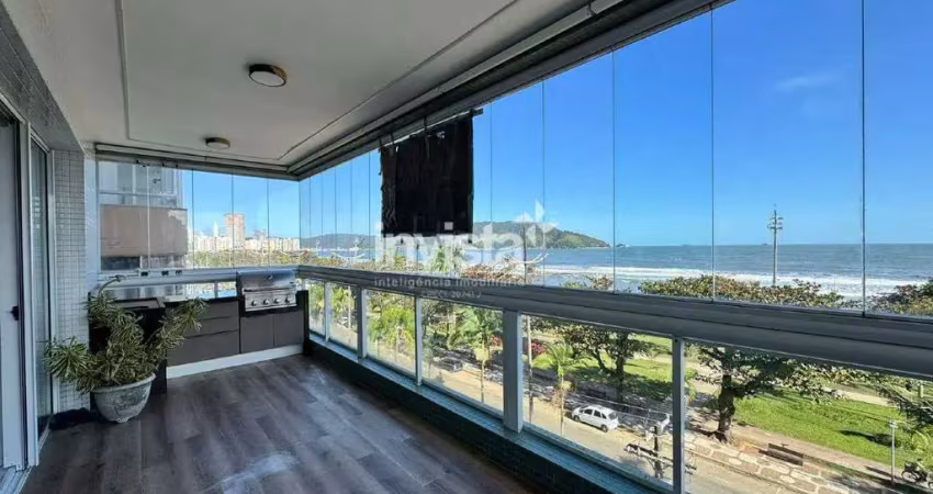 Apartamento com 4 quartos para alugar no Embaré, Santos 