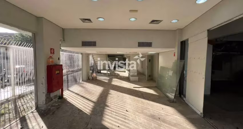 Ponto comercial para alugar no Boqueirão, Santos 