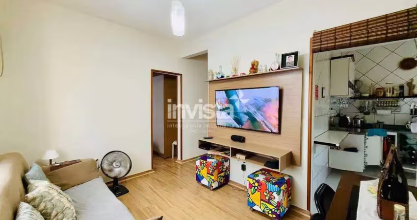 Apartamento com 2 quartos à venda no Embaré, Santos 