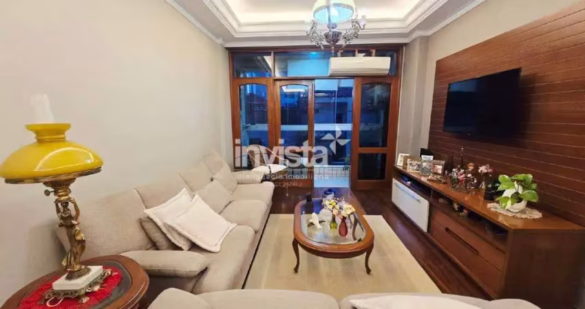 Apartamento com 3 quartos à venda no Ponta da Praia, Santos 